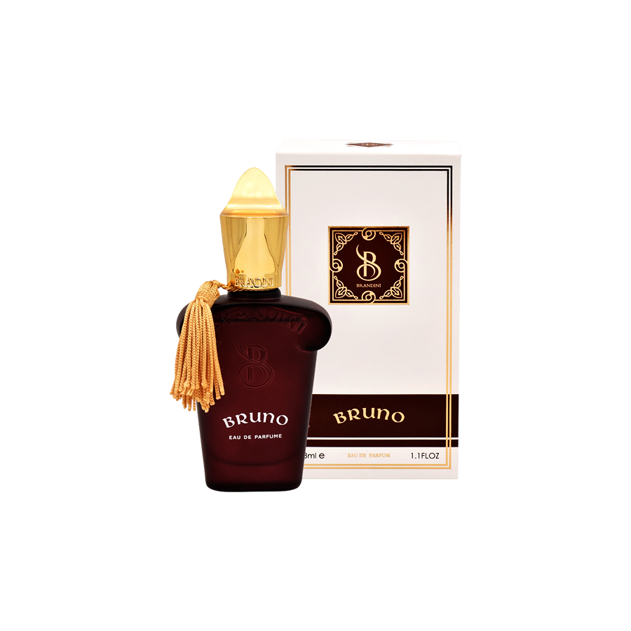 ادو پرفیوم 33میل برونو از برند برندینی (Brandini Bruno EDP 33ml) مینی ادکلن کازاموراتی 1888 برندینی - برندینی 1888 - برندینی برونو - برونو برندینی