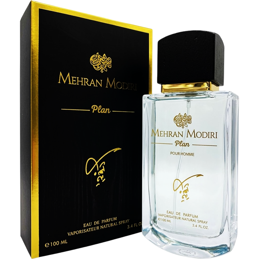 ادو پرفیوم پلان از برند مهران مدیری (Mehran Modiri Plan EDP 100ml) پلان مهران مدیری اورجینال - پلن مهران مدیری
