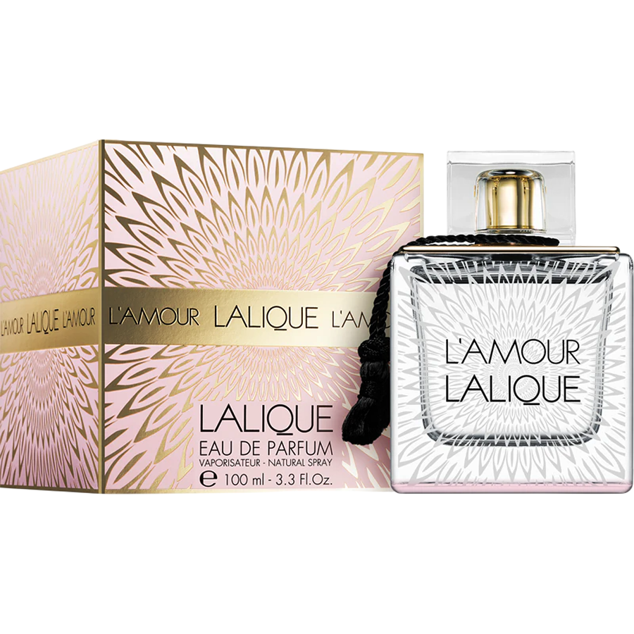 ادو پرفیوم له آمور از برند لالیک (Lalique L`Amour EDP 100ml) لالیک لامور اورجینال - لالیک له آمور - لالیک زنانه - لالیک صورتی لالیک آمور - لالیک امور