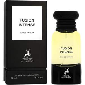 ادو پرفیوم فیوژن اینتنس از برند میسون الحمبرا (Maison Alhambra Fusion Intense EDP 80ml) اورجینال