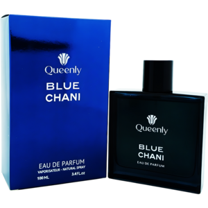 ادو پرفیوم بلو چنی (بلو شنل) از برند کویین‌لی (Queenly BLUE CHANI EDP 100ml)