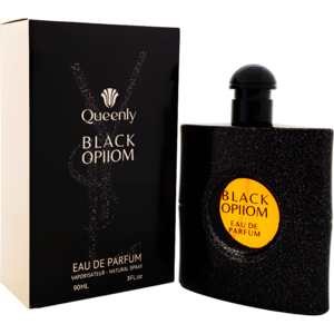 ادو پرفیوم بلک اوپیوم از برند کویین‌لی (Queenly BLACK OPIIOM EDP 90ml)