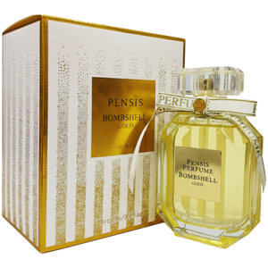 ادو پرفیوم بامبشل گلد از برند پنسیس (Pensis Perfume Bombshell Gold EDP 100ml) بامبشل گلد پنسیس، بامبشل طلایی پنسیس، بامبشل زرد پنسیس