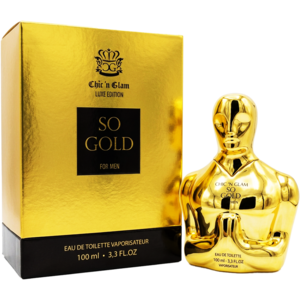 ادو تویلت سو گلد (اسکار مردانه) از لاین لوکس ادیشن برند چیک اِن گلام (Chic 'n Glam Luxe Edition So Gold EDT 100ml) سو گلد چیک ان گلم - اسکار مردانه چیک ان گلم