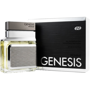 ادو تویلت جنسیس هوم از برند عماد آرا (Emad Ara Genesis Homme EDT 100ml) جنسیس نقره ای عماد آرا - جنسیس مردانه عماد آرا