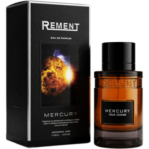 ادو پرفیوم مرکوری از کالکشن کهکشانِ برند رمنت (Rement Galaxy Collection Mercury Pour Homme EDP 100ml) مرکوری رمنت اورجینال