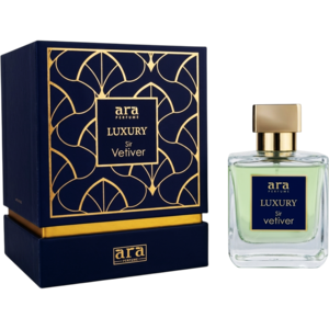 اکستریت د پرفیوم سر وتیور از سری لاکچری برند آرا پرفیوم (Ara Perfume Luxury Series Sir Vetiver Extrait De Parfum 100ml) سر وتیور آرا پرفیوم - وتیور آرا لاکچری