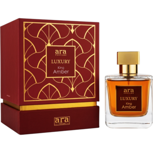 اکستریت د پرفیوم کینگ آمبر از سری لاکچری برند آرا (Ara Perfume Luxury Series King Amber Extrait De Parfum 100ml) کینگ امبر آرا پرفیوم - کینگ امبر آرا لاکچری