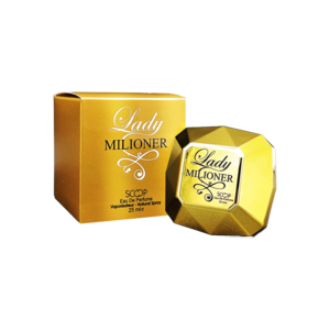 ادو پرفیوم 25میل میلیونر از برند اسکوپ (Scoop Milioner EDP 25ml) مینی ادکلن لیدی میلیون اسکوپ