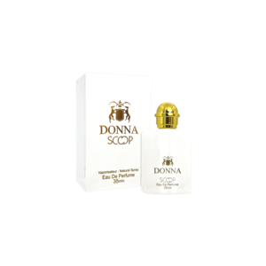 ادو پرفیوم 35میل دونا از برند اسکوپ (Scoop Donna EDP 35ml) مینی ادکلن تروساردی دونا اسکوپ