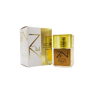 ادو پرفیوم 30میل زن از برند اسکوپ (Scoop Zen EDP 30ml) مینی ادکلن شیسیدو زن اسکوپ - شیسیدو زن طلایی اسکوپ - زن شیسیدو اسکوپ
