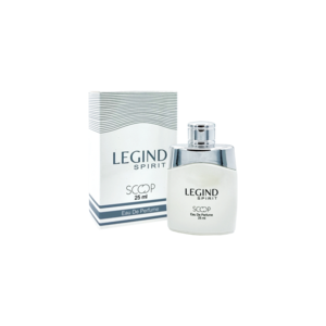 ادو پرفیوم 25میل لجیند اسپیریت از برند اسکوپ (Scoop Legind Spirit EDP 25ml) مینی ادکلن مونت بلانک لجند اسپیریت اسکوپ - مون بلان لجند اسپریت اسکوپ
