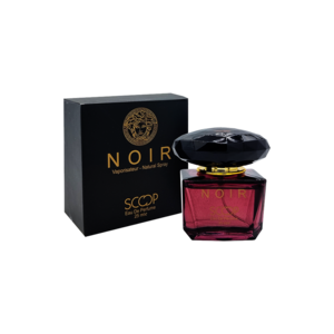 ادو پرفیوم 25میل نویر از برند اسکوپ (Scoop Noir EDP 25ml) مینی ادکلن ورساچه کریستال نویر اسکوپ