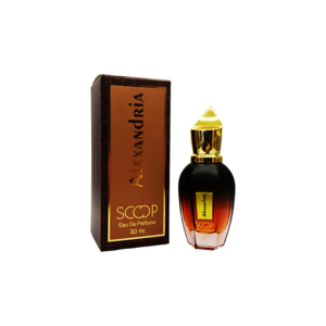 ادو پرفیوم 30میل الکساندریا از برند اسکوپ (Scoop Alexandria EDP 30ml) مینی ادکلن زرجوف الکساندریا اسکوپ - زرژف الکساندریا اسکوپ