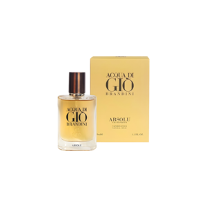 ادو پرفیوم 33میل آکوا دی جیو ابسولو از برند برندینی (Brandini Acqua Di Gio Absolu EDP 33ml) مینی ادکلن آکوا دی جیو ابسولو برندینی - برندینی آکوا دی جیو ابسولو - جیو - جیو قهوه ای برندینی