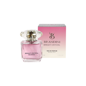 ادو پرفیوم 33میل برایت کریستال از برند برندینی (Brandini Bright Crystal EDP 33ml) مینی ادکلن ورساچه برایت کریستال برندینی - برندینی برایت کریستال - کریستال برایت برندینی